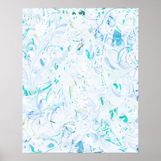 Abstracte Mandala Poster (Voorkant)