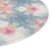 Abstracte mandala rond naadloos patroon in kaleido snijplank (Hoek)