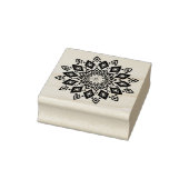 Abstracte mandala rubberstempel (Stempel)