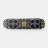 Abstracte Mandala-straatkunst Persoonlijk Skateboard (Horizontaal)