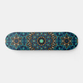 Abstracte Mandala-straatkunst Persoonlijk Skateboard (Horizontaal)