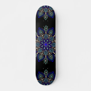 Abstracte Mandala-straatkunst Persoonlijk Skateboard