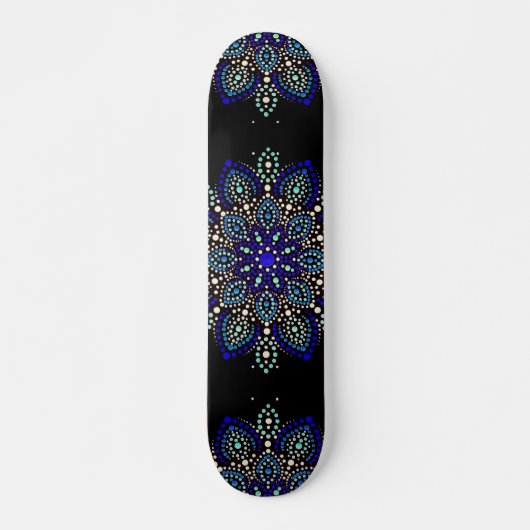 Abstracte Mandala-straatkunst Persoonlijk Skateboard (Voorkant)