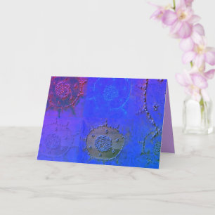 Abstracte Mandala Sun Graphic Kaart