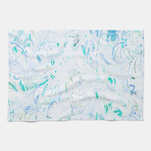 Abstracte Mandala Theedoek (Horizontaal)