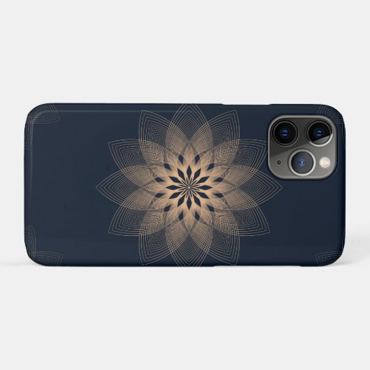 Abstracte mandala vind je vrede Case-Mate iPhone case (Achterkant (horizontaal))