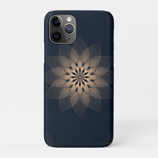 Abstracte mandala vind je vrede Case-Mate iPhone case (Achterkant)