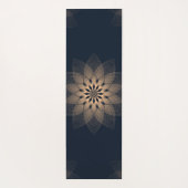 Abstracte mandala vind je vrede yogamat (Achterkant)