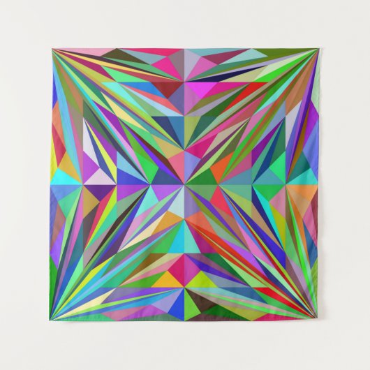 Abstracte Mandala Wandkleed (Voorkant (horizontaal))