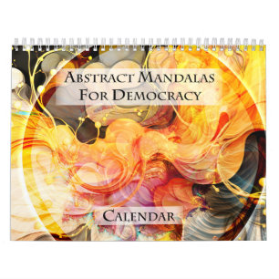 Abstracte Mandala's voor Democratie Kalender