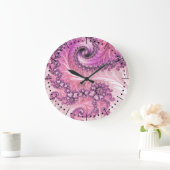 Abstracte Mandelbrot-fractal in luxueuze tinten Grote Klok (Huis)