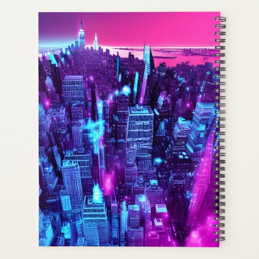 Abstracte Manhattan Day Planner (Achterkant)