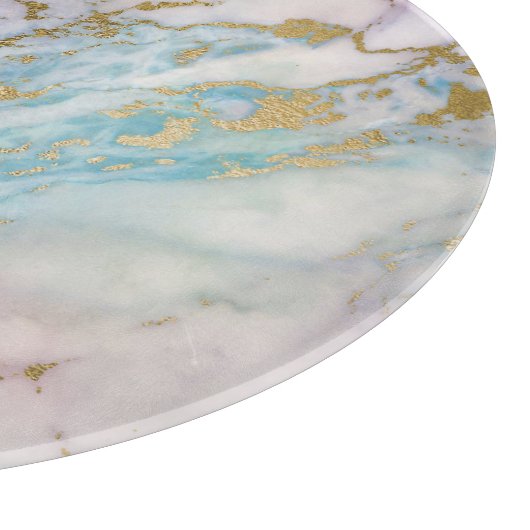 ABSTRACTE MARBLE PASTEL TRAY CUTARD SNIJPLANK (Hoek)