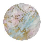 ABSTRACTE MARBLE PASTEL TRAY CUTARD SNIJPLANK (Voorkant)