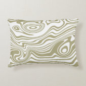 Abstracte Marble Waves artwork | Accent Kussen (Voorkant)