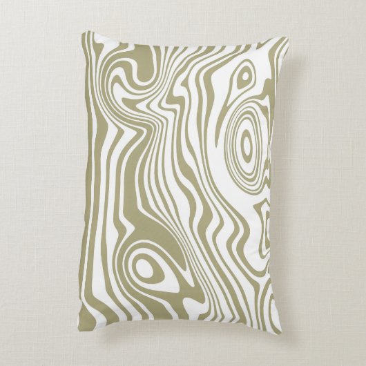 Abstracte Marble Waves artwork | Accent Kussen (Achterkant (Verticaal))