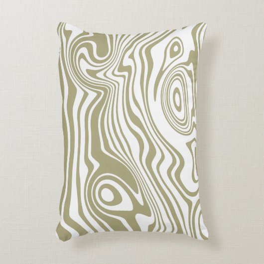 Abstracte Marble Waves artwork | Accent Kussen (Voorkant(Verticaal))