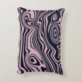 Abstracte Marble Waves artwork | Accent Kussen (Achterkant (Verticaal))