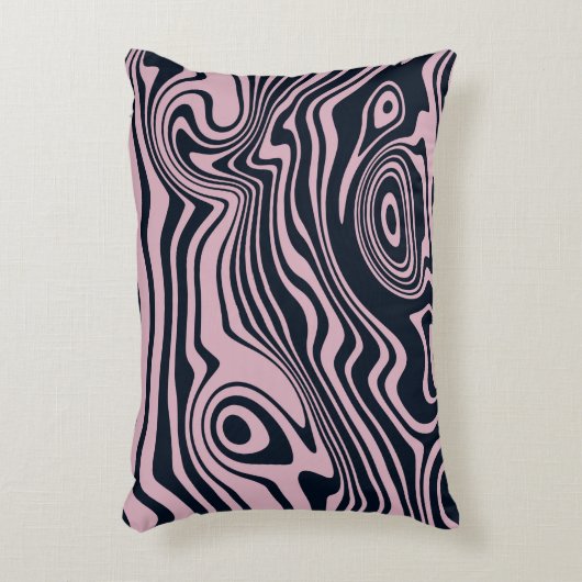 Abstracte Marble Waves artwork | Accent Kussen (Voorkant(Verticaal))