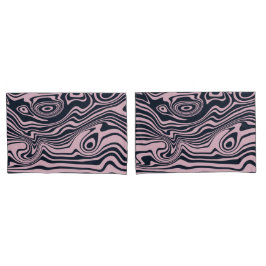 Abstracte Marble Waves artwork | Kussensloop