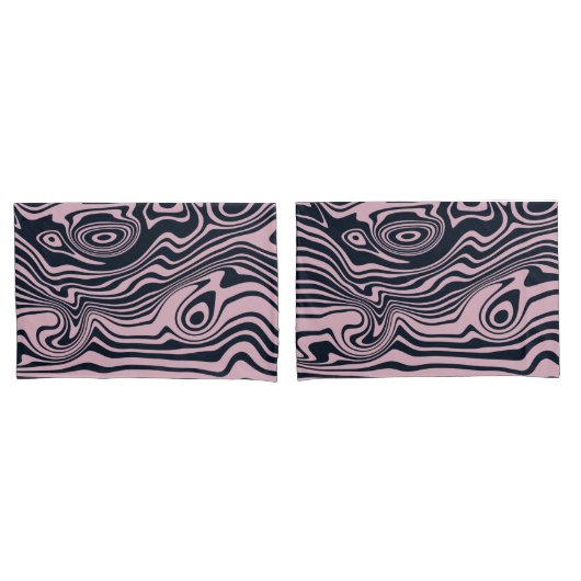 Abstracte Marble Waves artwork | Kussensloop (Voorkant-Set)