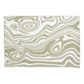 Abstracte Marble Waves artwork | Kussensloop (Voorkant-Links)