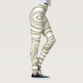 Abstracte Marble Waves artwork | Leggings (Rechts)