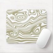 Abstracte Marble Waves artwork | Muismat (Met muis)