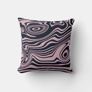 Abstracte Marble Waves artwork   Sierkussens Kussen