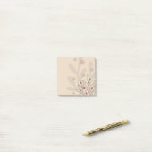 Abstracte maretak kerst vakantie ontwerp post-it® notes (Op bureau)