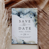 Abstracte marine Celestial Save the Date Kaart