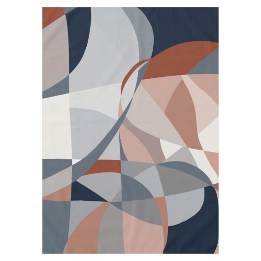 Abstracte marine en roest (XIV) Tafelkleed (Voorkant)