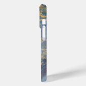 Abstracte marineblauw gouden Waterverf elegant mod Case-Mate iPhone Case (Achterkant / Links)