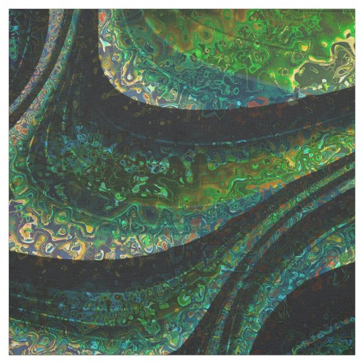 Abstracte marineslangen (marinesrots) stof (Swatch)