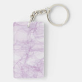 Abstracte marmer AcrylSleutelhanger Sleutelhanger (achterkant)