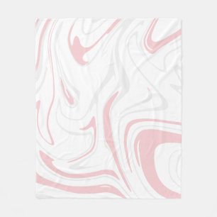 Abstracte marmer fleece deken