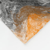 Abstracte marmer Fluid Art Fleece Deken (Hoek)