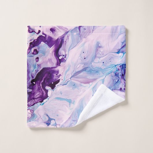 Abstracte marmer Glam #1 #schilderij Bad Handdoek (Wasdoekje)