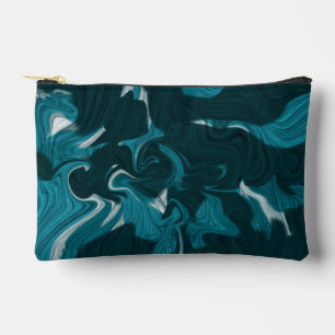 Abstracte marmer illustratie Blauw Etui