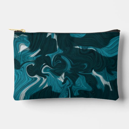 Abstracte marmer illustratie Blauw Etui (Voorkant)