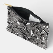 Abstracte marmer illustratie Zwart Etui (Open)