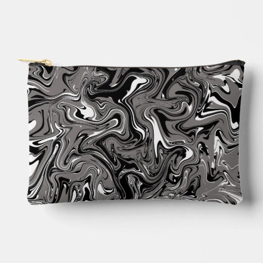 Abstracte marmer illustratie Zwart Etui (Voorkant)