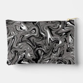 Abstracte marmer illustratie Zwart Etui (Achterkant)