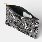 Abstracte marmer illustratie Zwart Etui (Open)