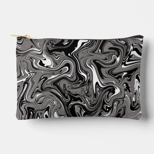 Abstracte marmer illustratie Zwart Etui (Voorkant)