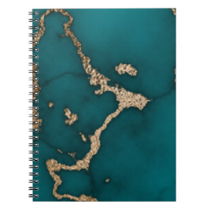 Abstracte marmer illustratieknop notitieboek