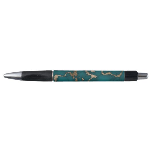 Abstracte marmer illustratieknop pen (Voorkant)