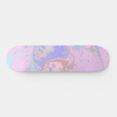 Abstracte marmer persoonlijk skateboard (Horizontaal)