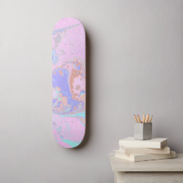 Abstracte marmer persoonlijk skateboard