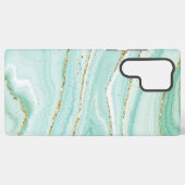 Abstracte marmer van pasta samsung galaxy hoesje (Achterkant horizontaal)